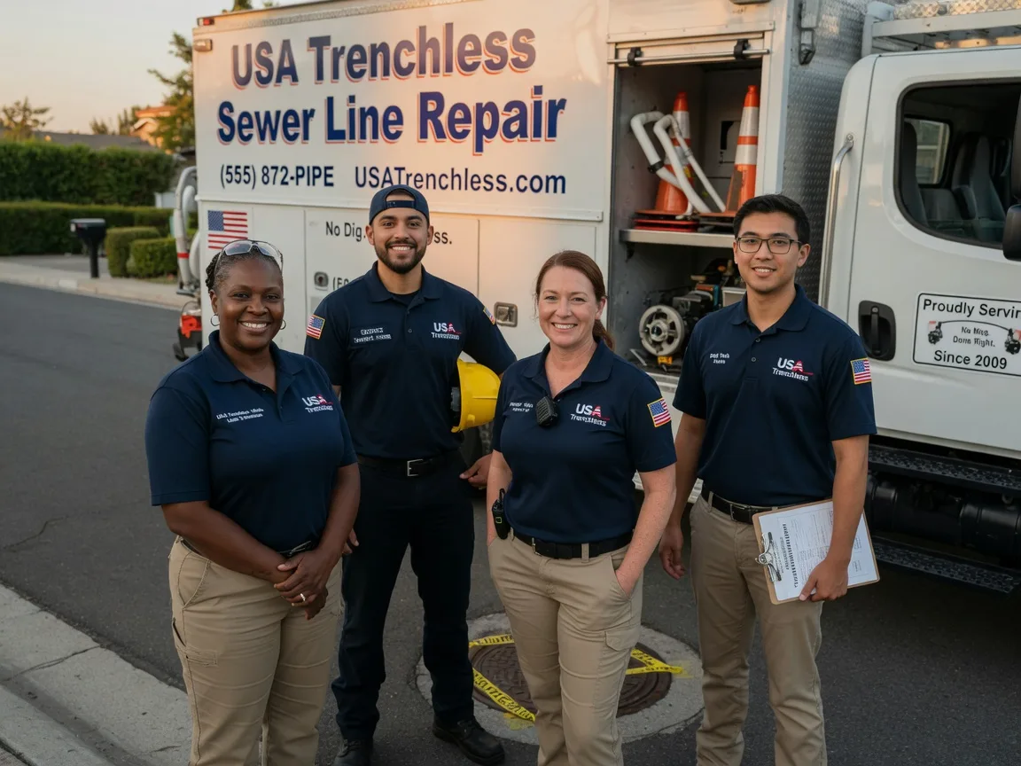 Sewer Line Repair company in Ina, IL